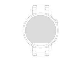 Moto 360 线框