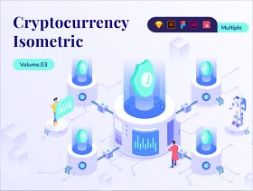 Cryptocurrency业务等距套件Vol.03，Cryptocurrency业务等距包Vol.03