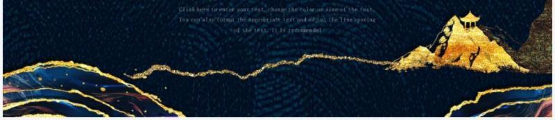 蓝色鎏金风毕业答辩通用动态PPT模板