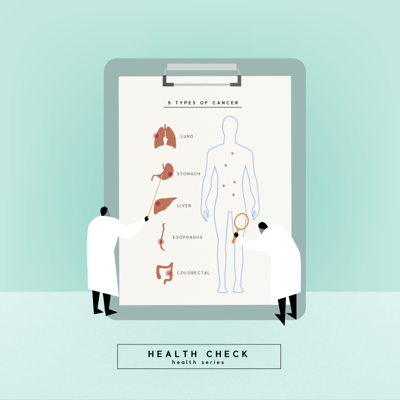 医生护士医疗健康卡通人物人体结构插画海报AI矢量素材模板