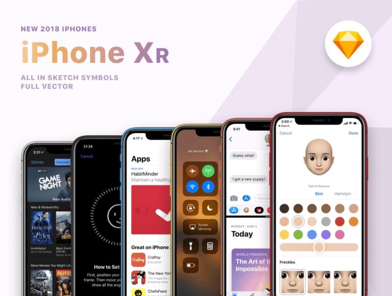 2018年iPhone X模型：iPhone XS，iPhone XS Max和iPhone XR，新2018年iPhone Xs