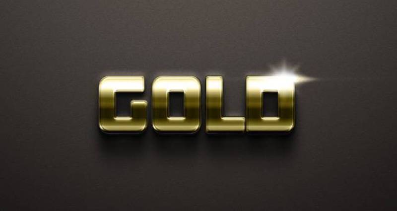 金属Psd文字效应