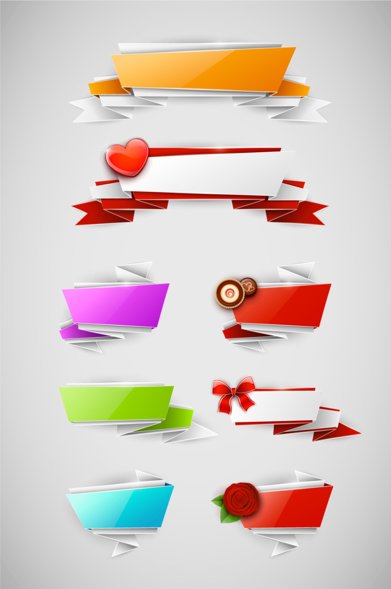 矢量促销标签素材