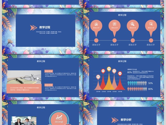 小清新教育教育学课件通用ppt模板 小清新教育教育学课件通用ppt模板