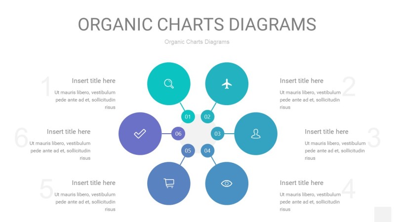 宝石绿循环PPT图表7