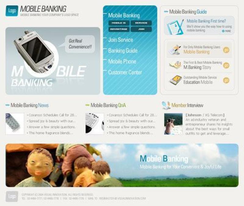 手机通讯模板(10)