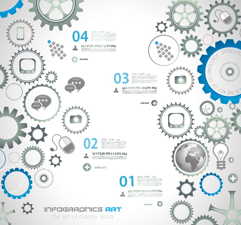 信息图形元素矢量06