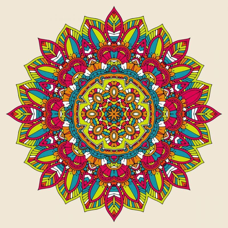 多彩的曼荼罗设计