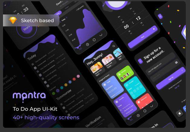 保留用户界面工具包Mantra UI Kit 保留用户界面工具包Mantra UI Kit