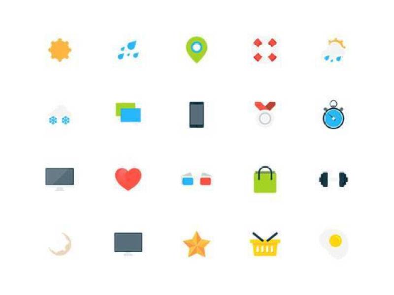 Colorful Tiny Icons
