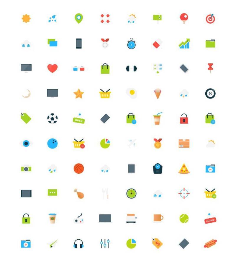 Colorful Tiny Icons