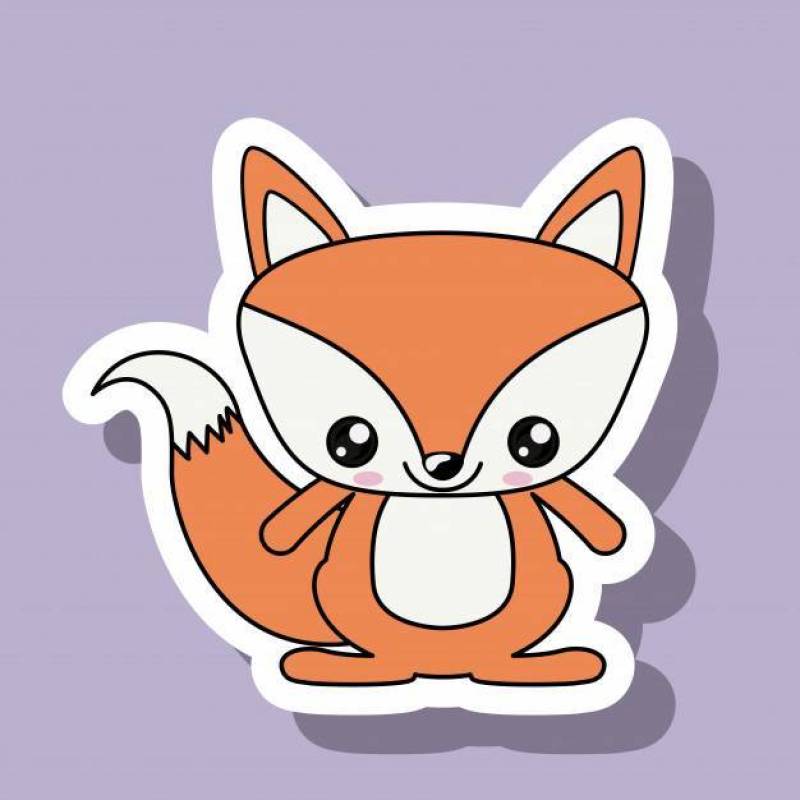 狐狸角色卡哇伊风格