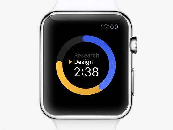 PTimer Apple Watch 定时器界面 PTimer Apple Watch 定时器界面