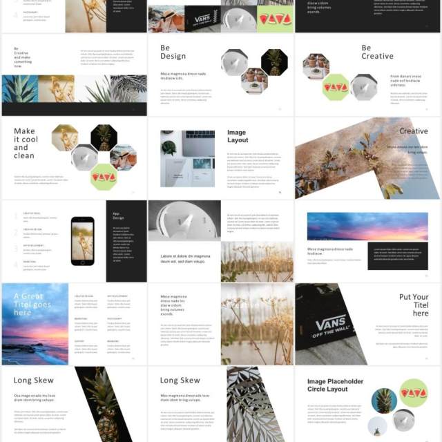 工作报告图文展示汇报PPT模板Be. Powerpoint Presentation Template