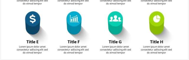 三维立体信息图表3D流程图图形PPT素材3D_Infographics