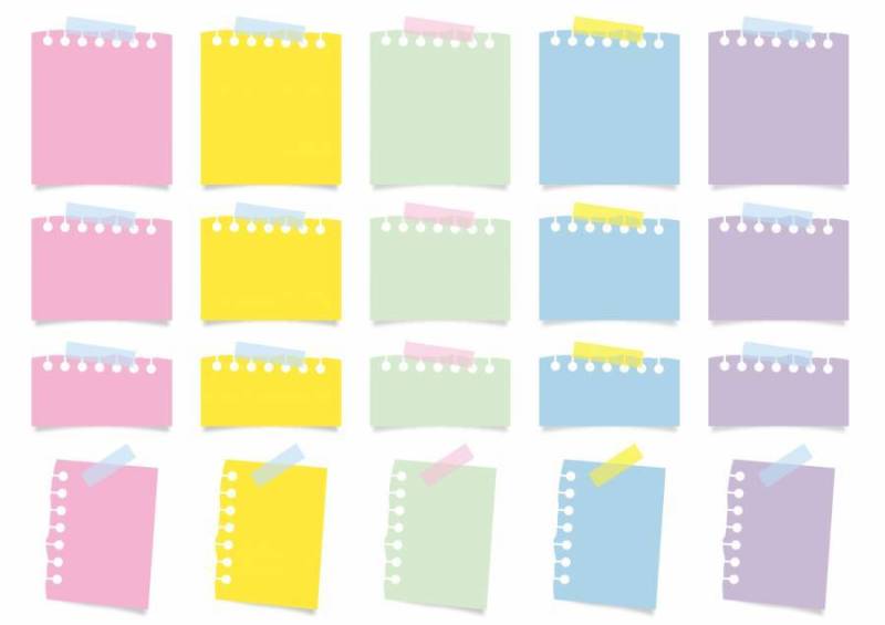 一套录音的记事本