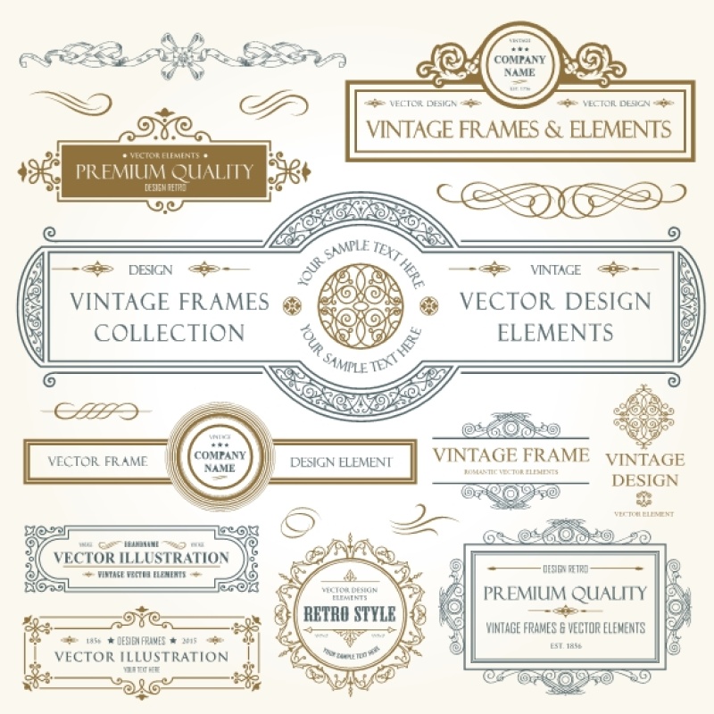 书画装饰设计元素4208