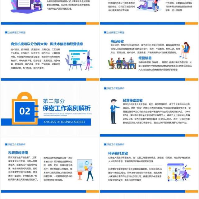 企业公司商业保密工作分析动态PPT模板 企业公司商业保密工作分析动态PPT模板