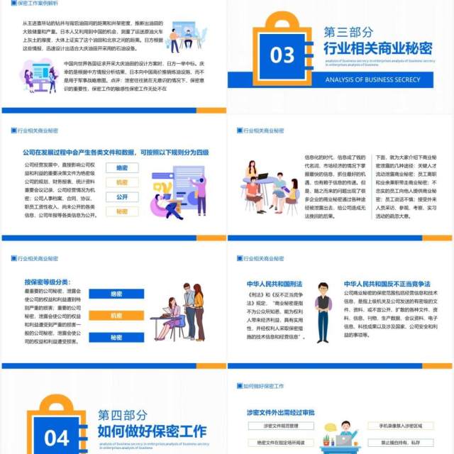 企业公司商业保密工作分析动态PPT模板 企业公司商业保密工作分析动态PPT模板