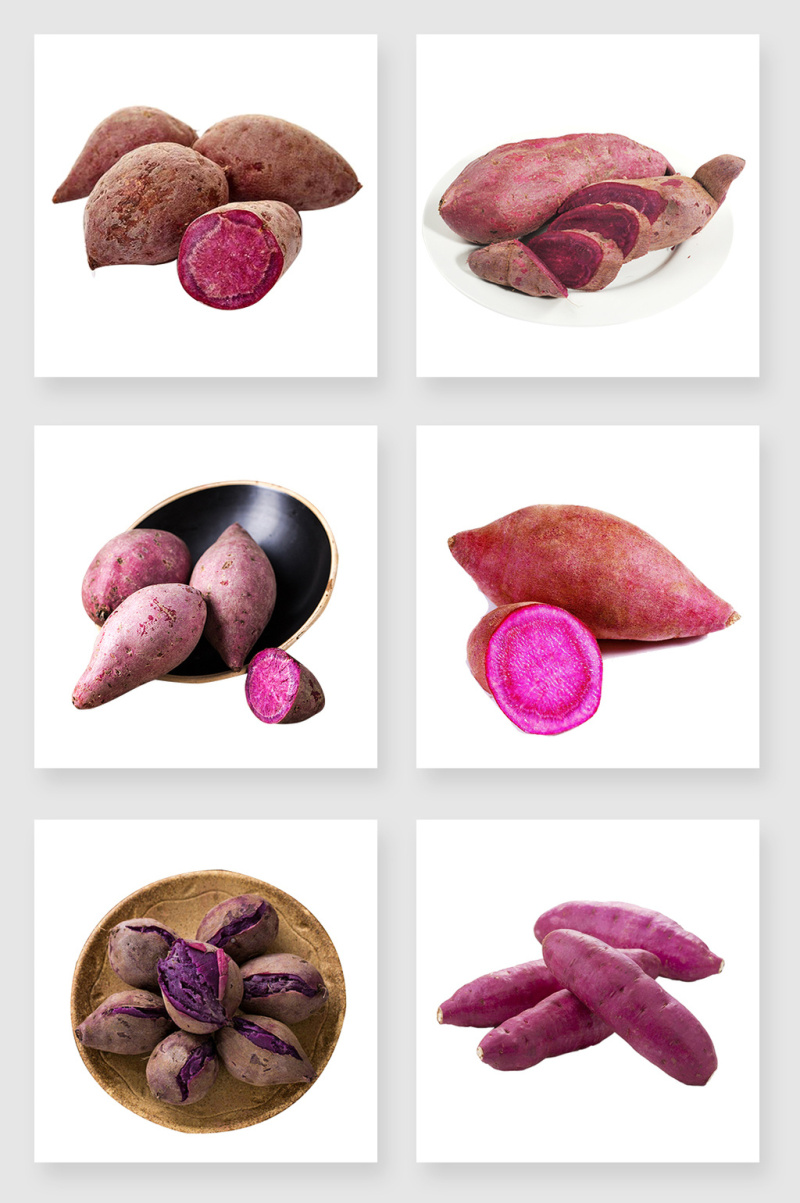 产品实物紫薯设计素材