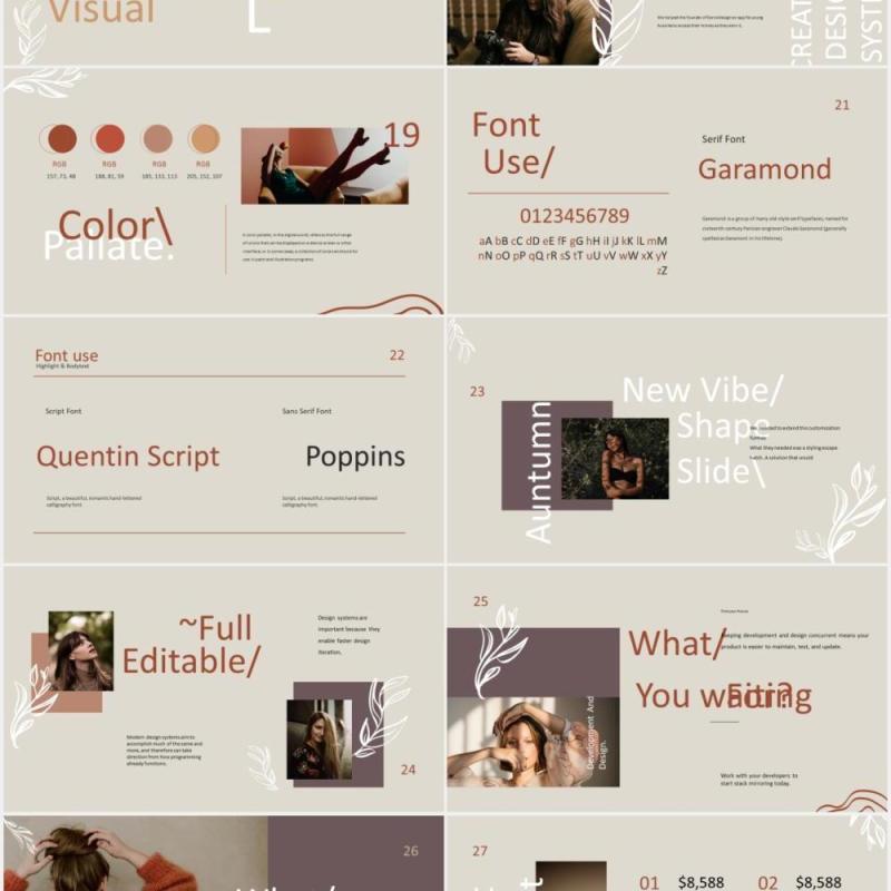 多功能创意商业PPT模板asoka multipurpose creative business powerpoint