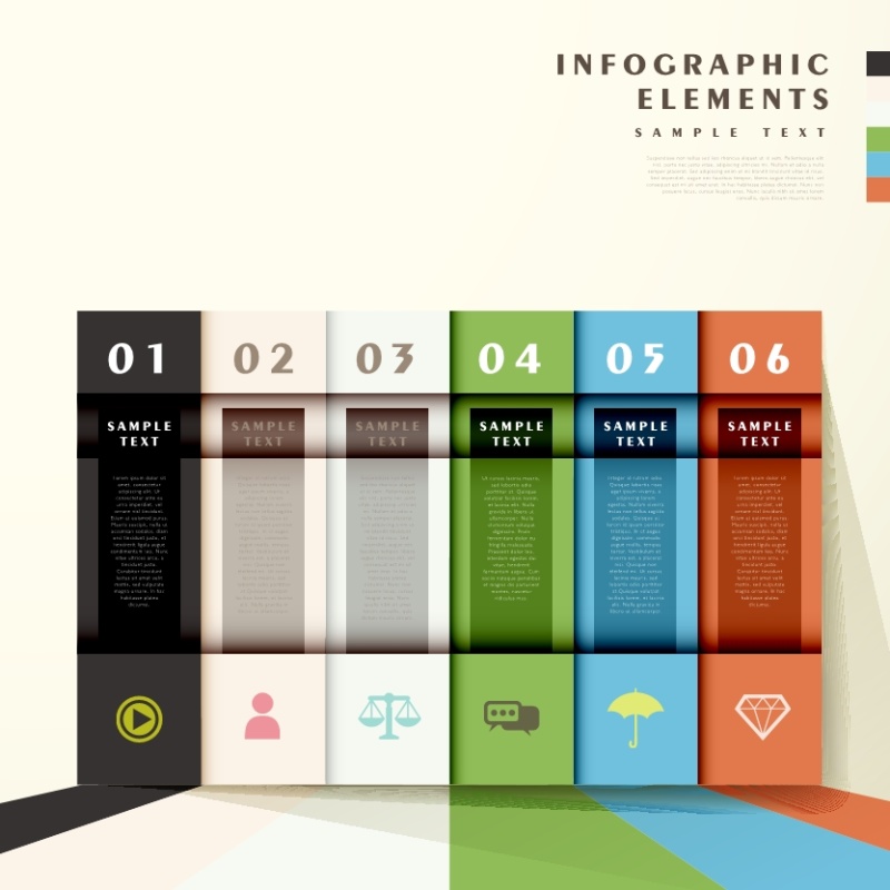 信息矢量图集4607