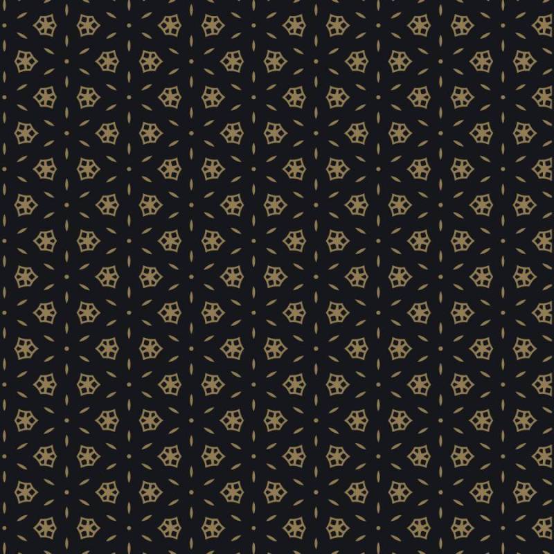 可爱的黑色和金色图案设计