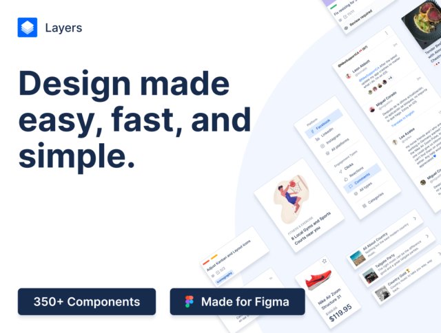 层是一个彻底的记录，包罗万象的设计系统，层 -  FIGMA设计系统