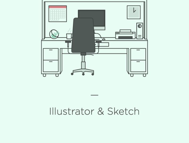 高级工作区插图,工作区插图工具包的独特集合 高级工作区插图,工作区插图工具包的独特集合