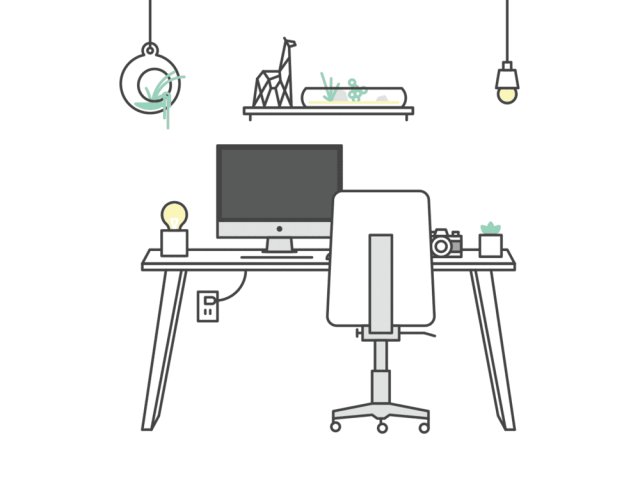 高级工作区插图,工作区插图工具包的独特集合 高级工作区插图,工作区插图工具包的独特集合