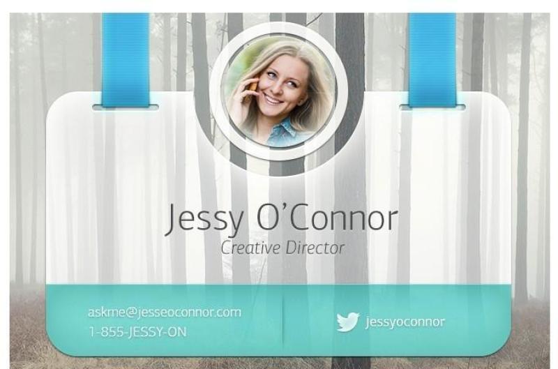 用户卡PSD分层素材