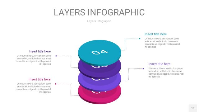 紫蓝色3D分层PPT信息图19 紫蓝色3D分层PPT信息图19
