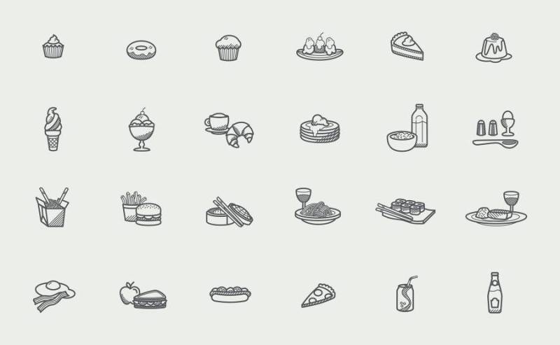 Foody Icons