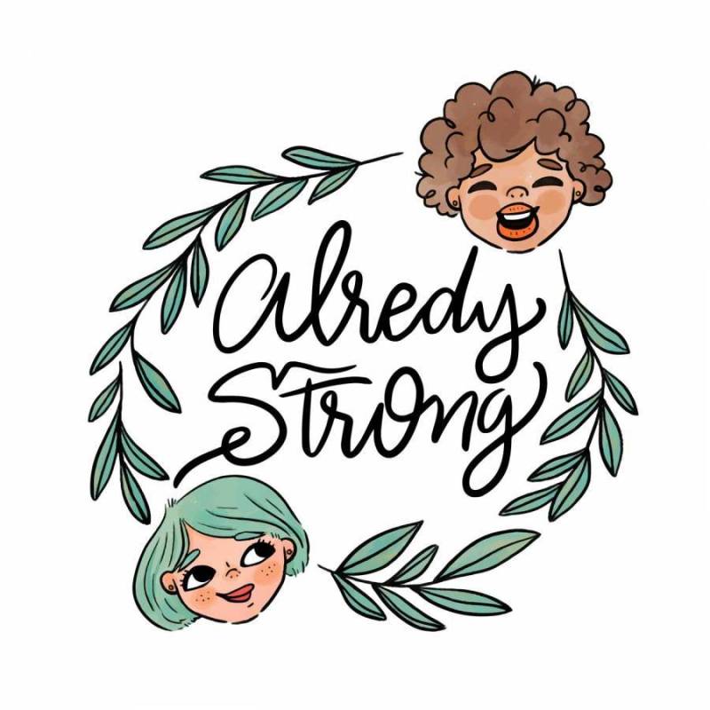 用树叶和两名女性头像刻字关于女性的一天