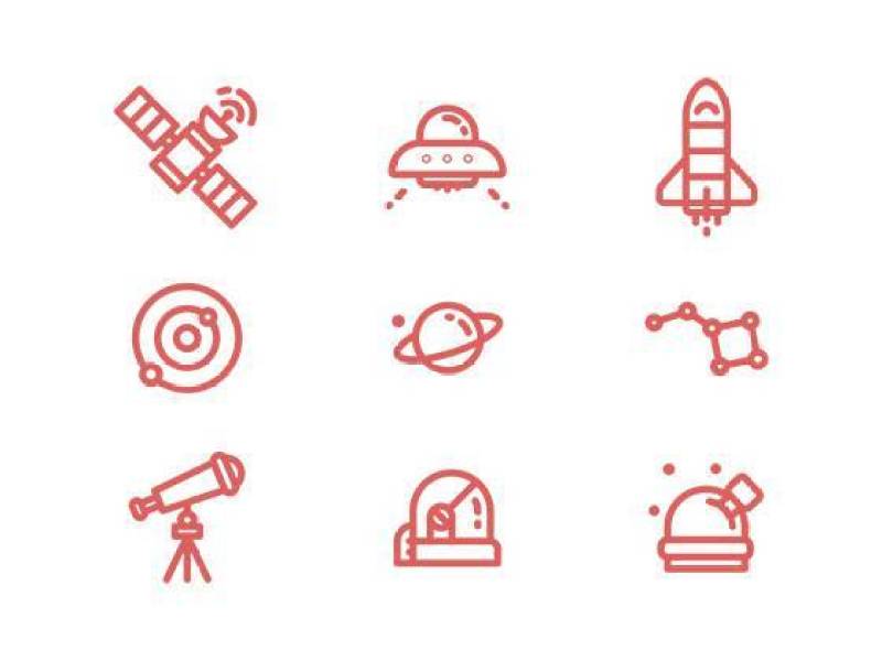 Simple Space Icons