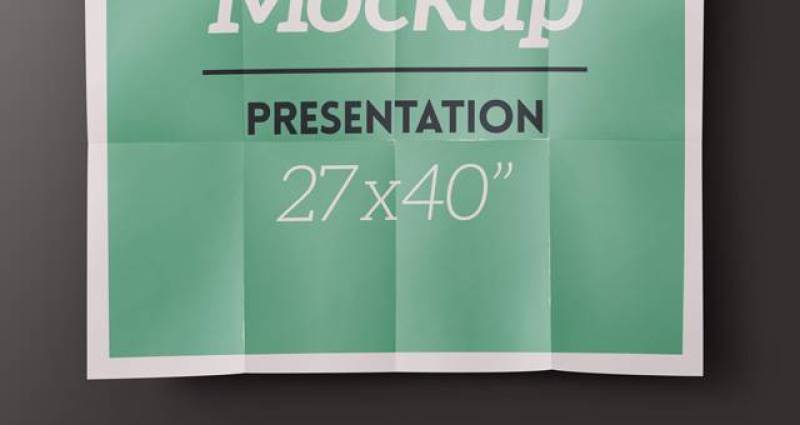 Psd Poster Mockup Presentation Vol1