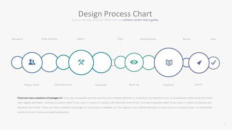 蓝绿色数据统计ppt图表-12