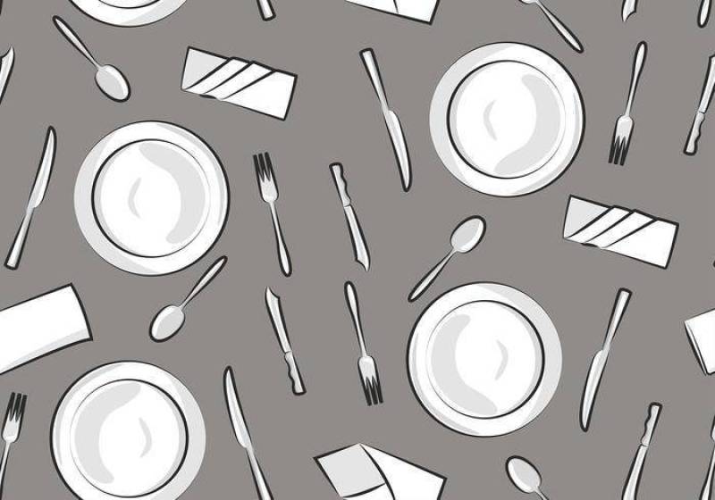 餐巾模式 矢量