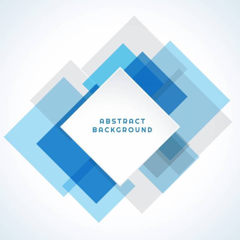 蓝色抽象模板