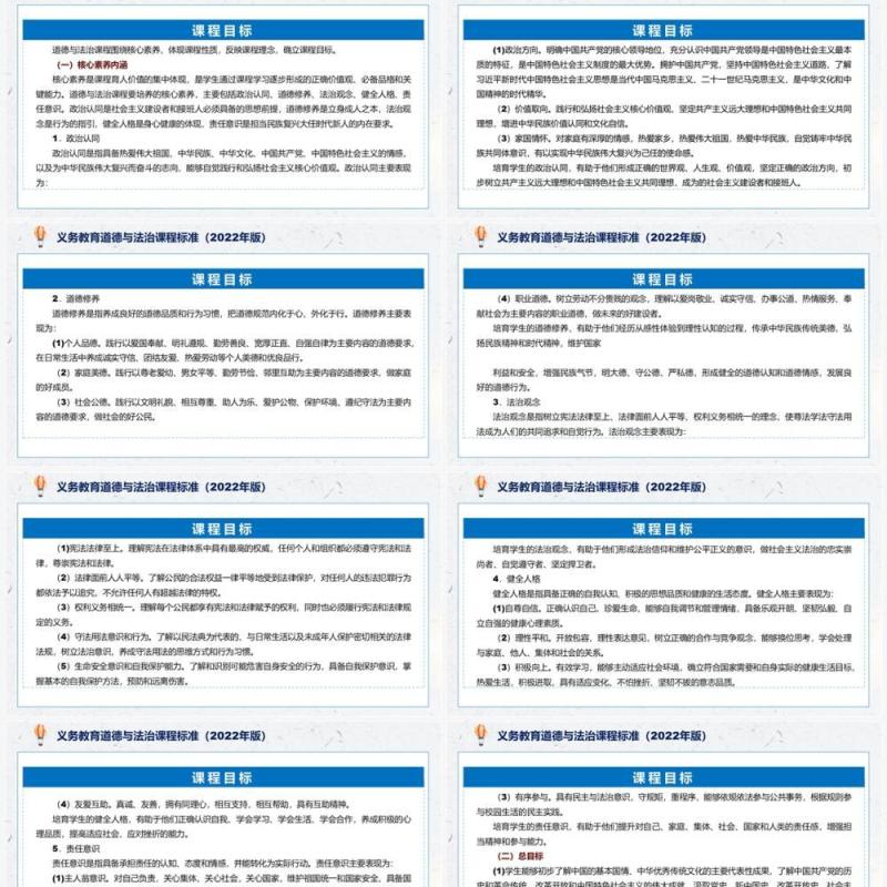 《义务教育道德与法治课程标准（2022年版）》解读PPT课件