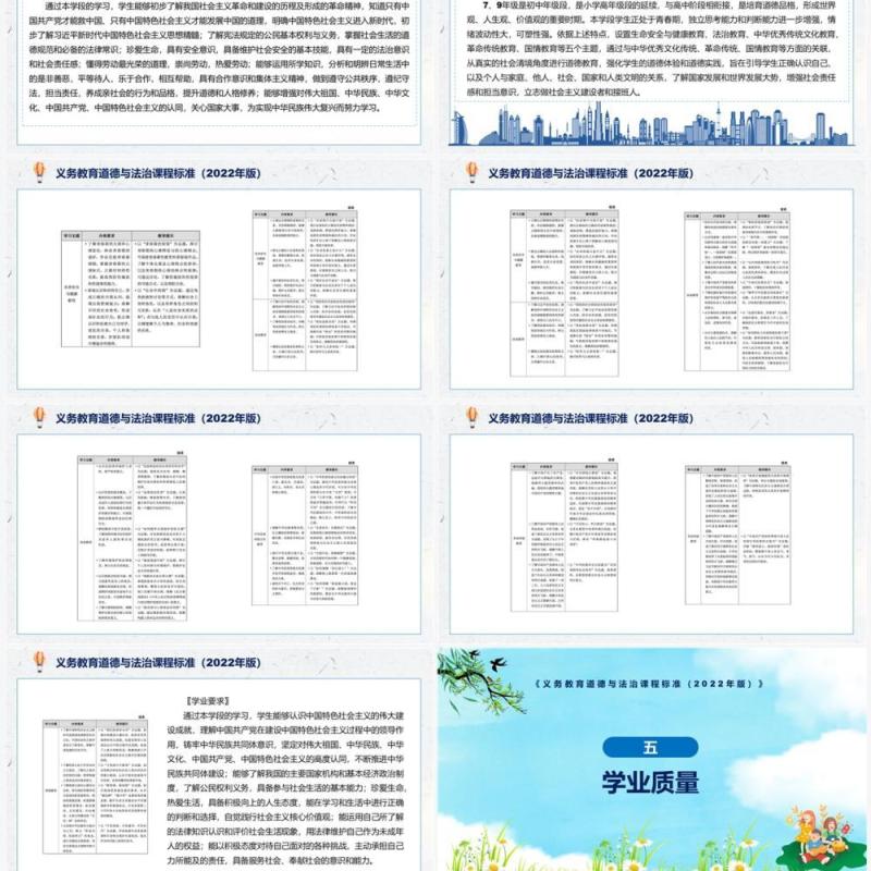 《义务教育道德与法治课程标准（2022年版）》解读PPT课件