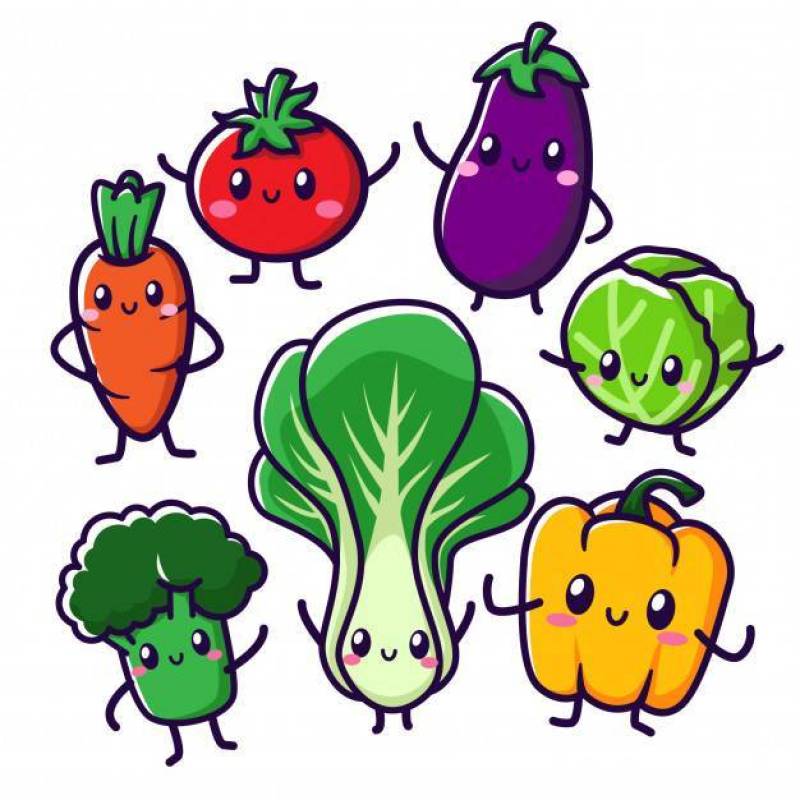 可爱的蔬菜小队