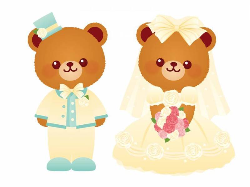 婚礼的熊