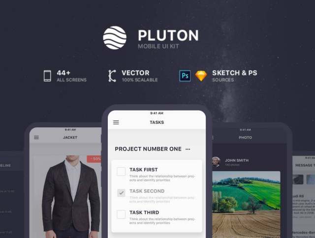 岩体。 Mobile UI Kit是高品质的高级包,包括44种以上两种颜色的屏幕.Pluton。移动UI工具包 岩体。 Mobile UI Kit是高品质的高级包,包括44种以上两种颜色的屏幕.Pluton。移动UI工具包