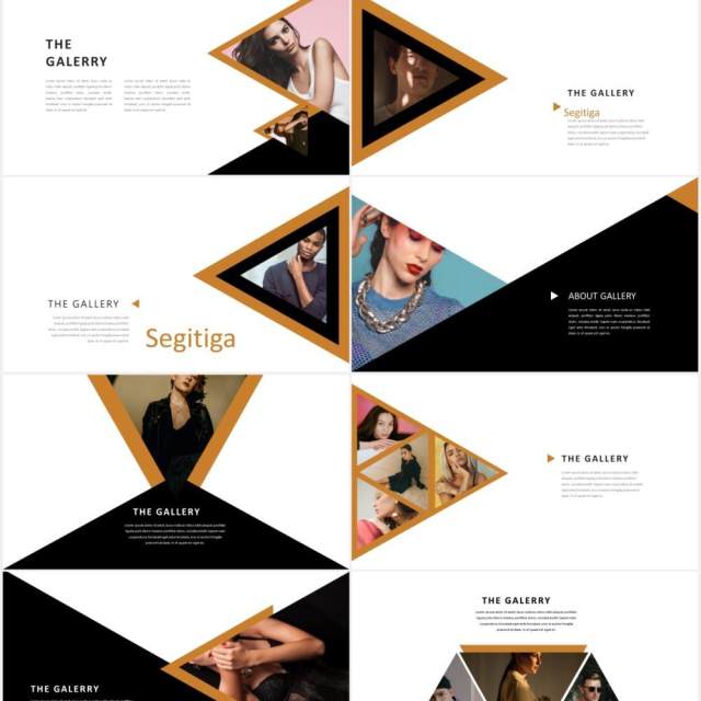 三角形图片作品展示PPT模板SEGI - Minimal Powerpoint 三角形图片作品展示PPT模板SEGI - Minimal Powerpoint