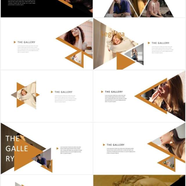 三角形图片作品展示PPT模板SEGI - Minimal Powerpoint 三角形图片作品展示PPT模板SEGI - Minimal Powerpoint