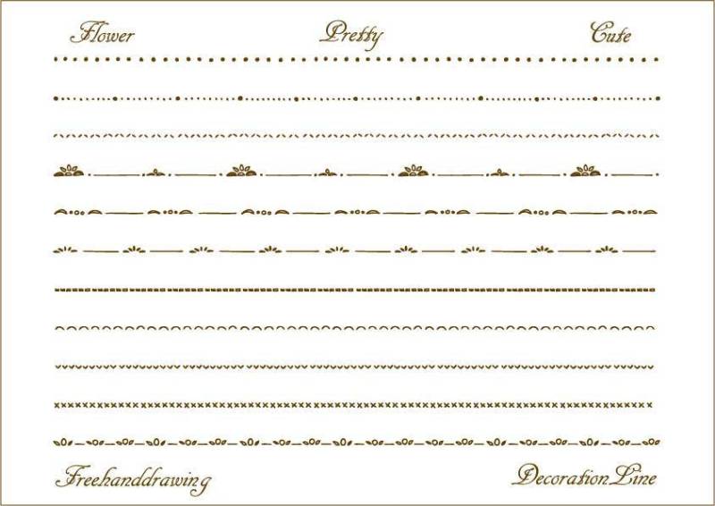 手绘装饰基复古