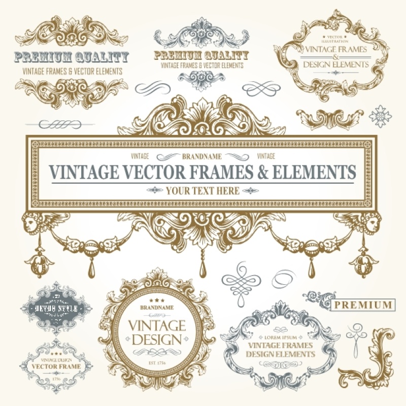 书画装饰设计元素4225