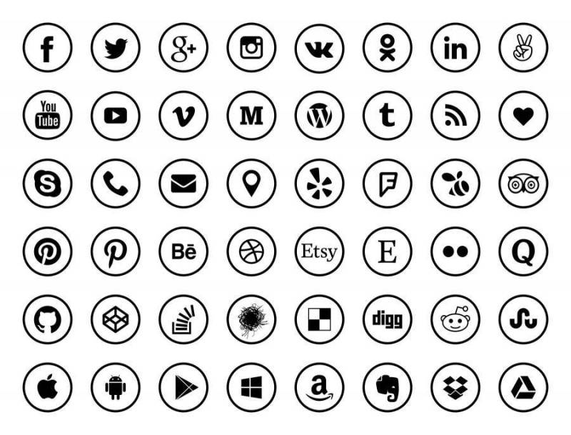 Social Media Icons