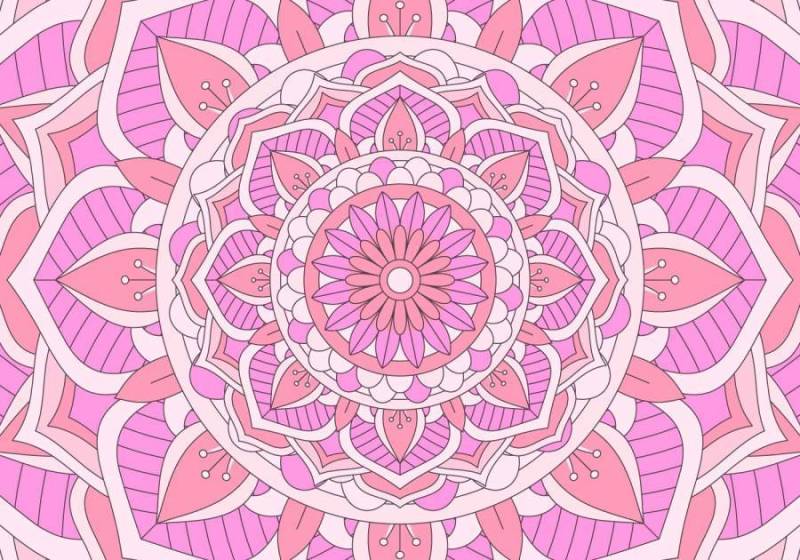 万花筒图案背景图